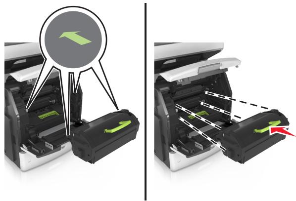 LEXMARK MX711D - Remplacement de la cartouche de toner - 4