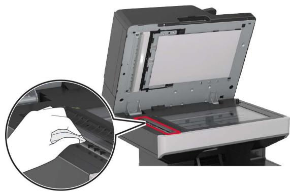 LEXMARK MX711D - Nettoyage du scanner - 2
