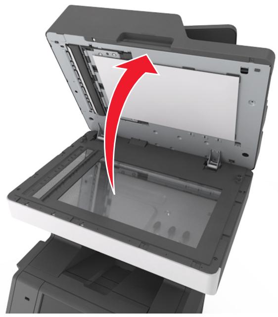 LEXMARK MX711D - Bourrage papier dans le dispositif d'alimentation automatique - 2