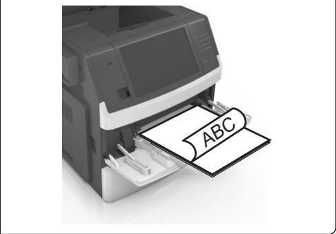 LEXMARK MX711D - Alimentation du chargeur multifonction - 8