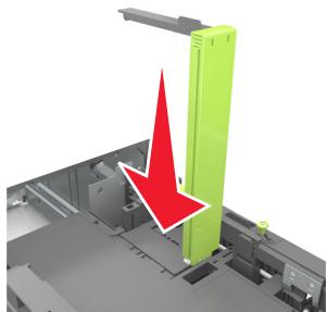 LEXMARK MX711D - Chargement du papier au format A5 - 5