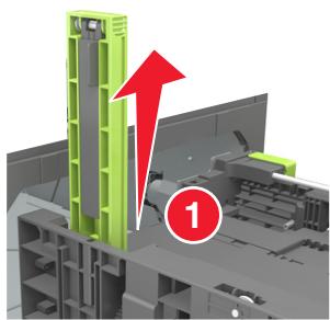 LEXMARK MX711D - Chargement du papier au format A5 - 3