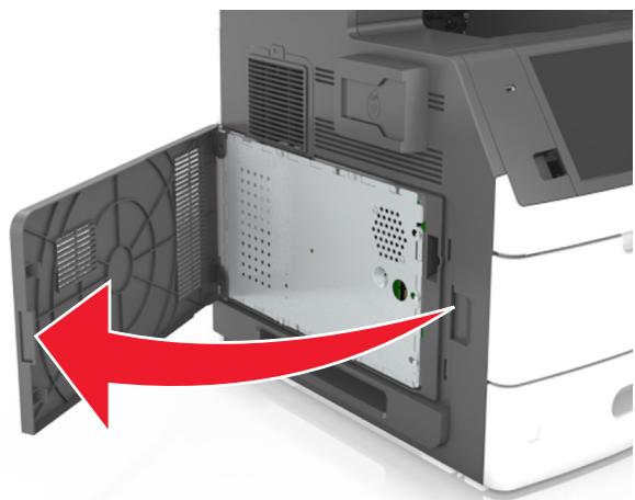 LEXMARK MX711D - Accès à la carte logique - 2