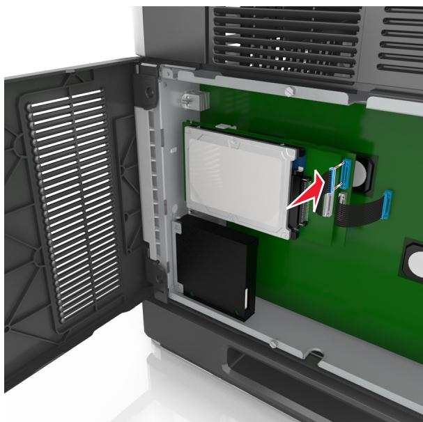 LEXMARK MX711D - Installation d'un disque dur sur l'imprimante - 5