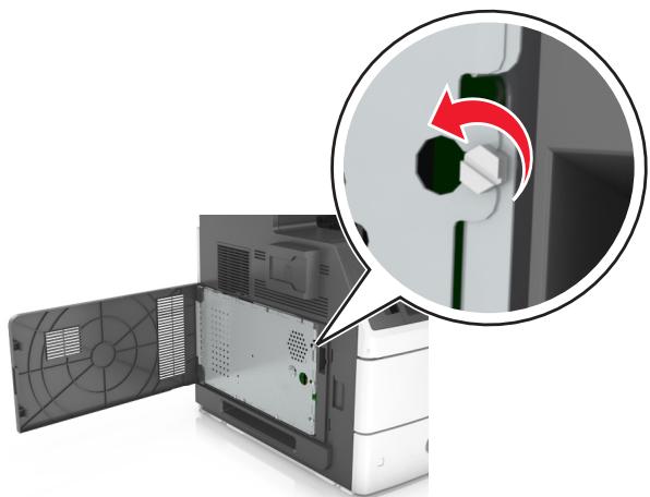 LEXMARK MX711D - Accès à la carte logique - 3