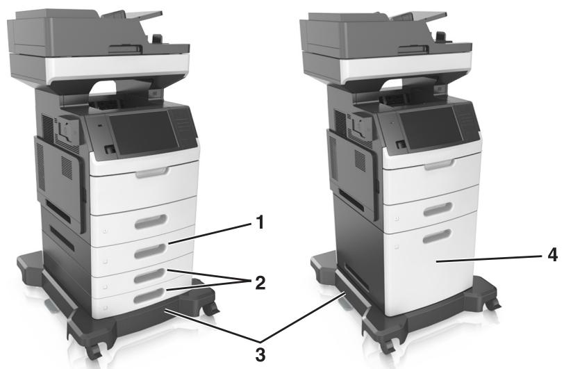LEXMARK MX711D - Modèle entièrement configuré - 1