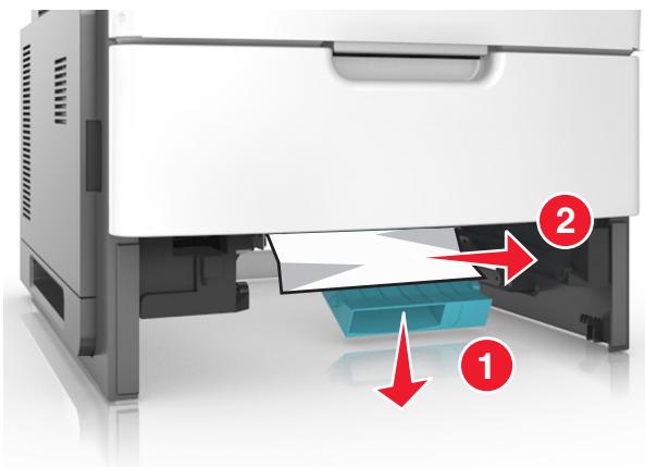 LEXMARK MX711D - Bourrage papier dans l'unité d'impression recto verso - 2