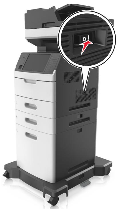 LEXMARK MX711D - Installation des tiroirs optionnels - 10