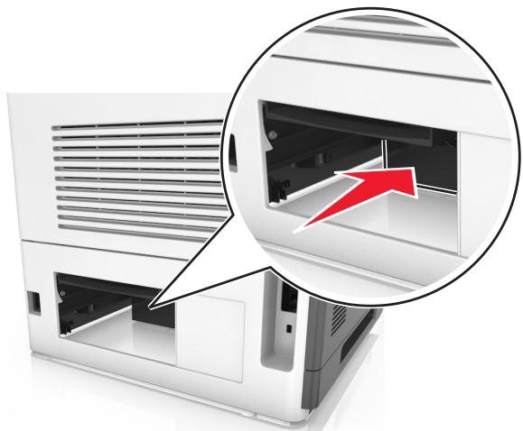 LEXMARK MX711D - Bourrage papier derrière la porte arrière - 4