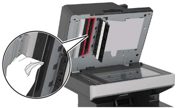 LEXMARK MX711D - Nettoyage du scanner - 8