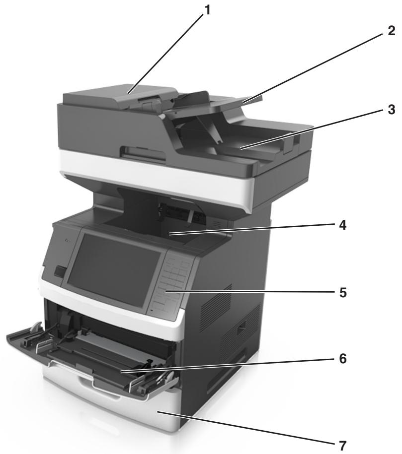 LEXMARK MX711D - Modèle de base - 1