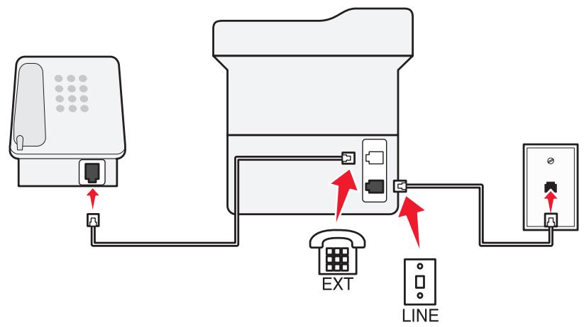 LEXMARK MX711D - Configuration 1: l'imprimante est directement connectée à un modem câble - 4