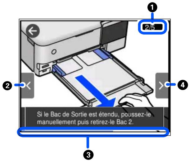 EPSON ECOTANK ET-8500 - Visionnement des animations - 2