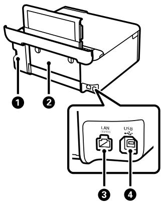 EPSON ECOTANK ET-8500 - Pièces du produit - arrière - 1