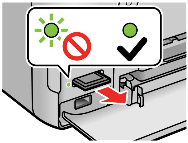 EPSON ECOTANK ET-8500 - Connexion et utilisation d'une clé USB ou d'un dispositif externe - 1