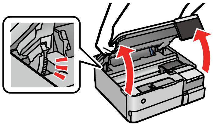 EPSON ECOTANK ET-8500 - Nettoyage des rouleaux de guidage du papier - 1