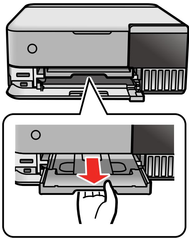 EPSON ECOTANK ET-8500 - Nettoyage du guide-papier - 2