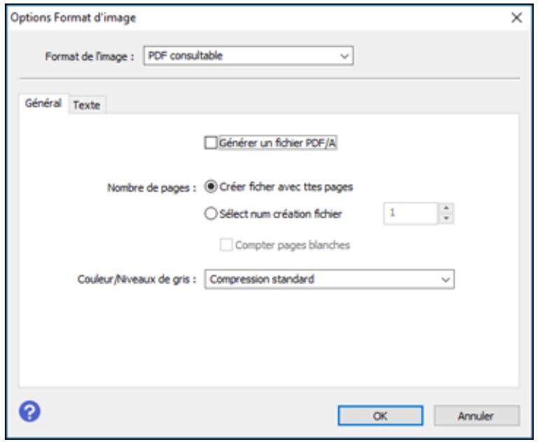 EPSON ECOTANK ET-8500 - Enregistrement de documents numérisés en format PDF consultable via epson scan 2 - 1