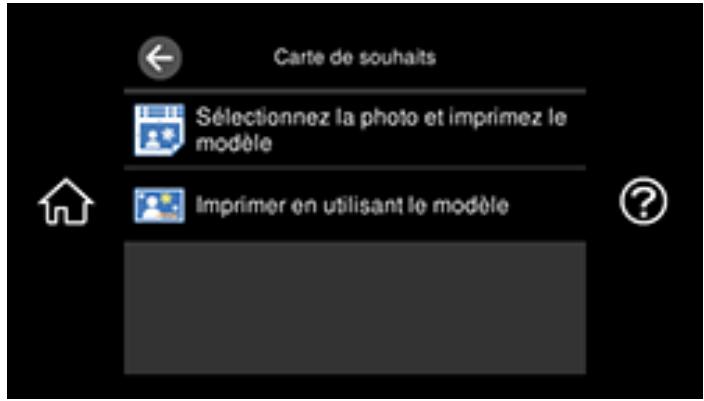 EPSON ECOTANK ET-8500 - Création et impression d'un modèle de carte de vœux - 2