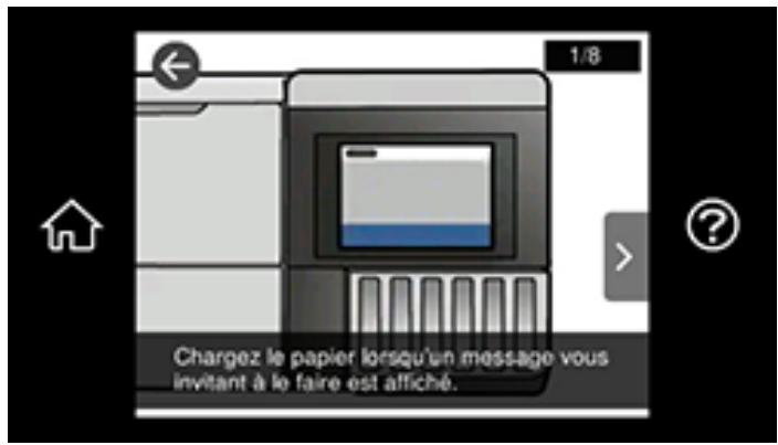 EPSON ECOTANK ET-8500 - Chargement de papier à l'arrière de votre produit - 7