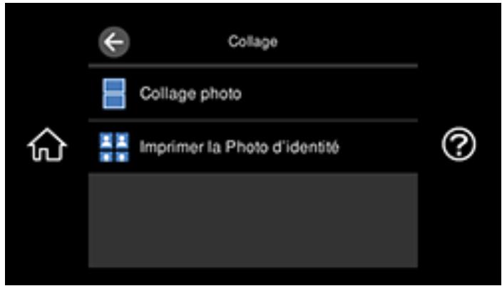 EPSON ECOTANK ET-8500 - Impression de photos selon différentes dispositions depuis une carte mémoire à l'aide d'un modèle - 2