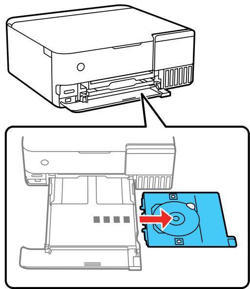 EPSON ECOTANK ET-8500 - Chargement d'un cd/dvd - 1