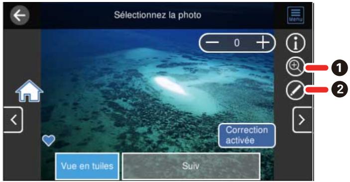 EPSON ECOTANK ET-8500 - Impression de photos selon différentes dispositions depuis une carte mémoire à l'aide d'un modèle - 3