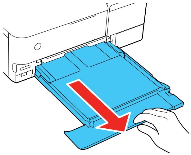 EPSON ECOTANK ET-8500 - Chargement de papier dans le bac 2 (bac inférieur) - 2