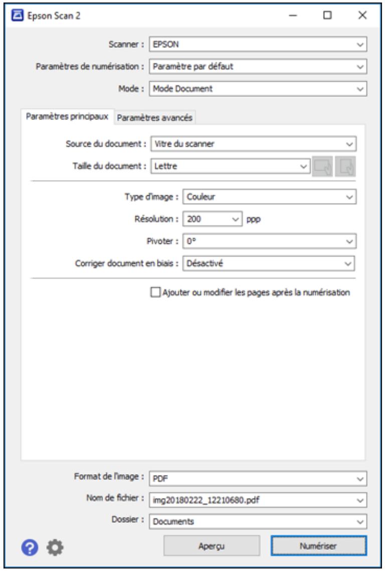 EPSON ECOTANK ET-8500 - Lancez epson scan 2. - 1