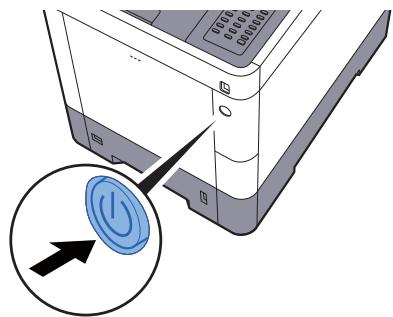 KYOCERA ECOSYS P6035CDN - Mettre la machine hors tension. - 1