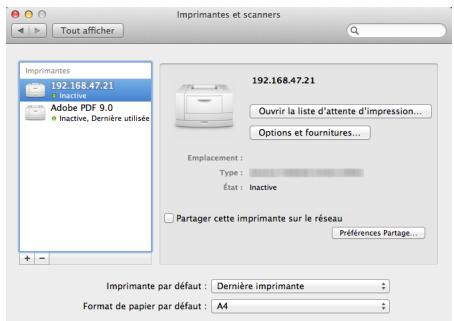 KYOCERA ECOSYS P6035CDN - Remarque - 2