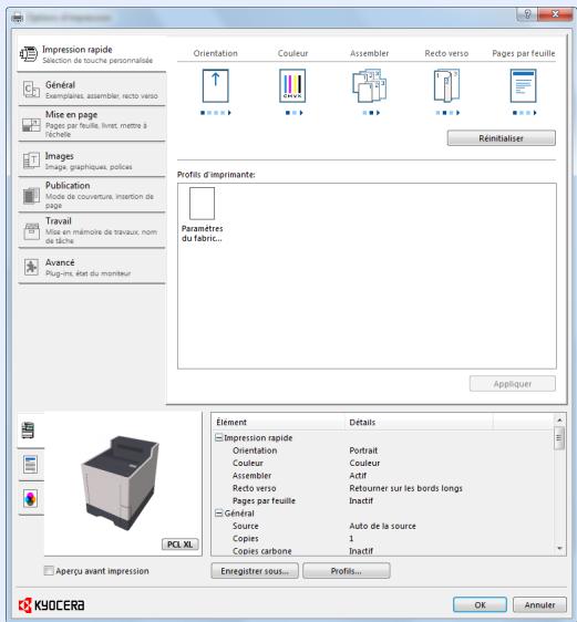 KYOCERA ECOSYS P6035CDN - Remarque - 1
