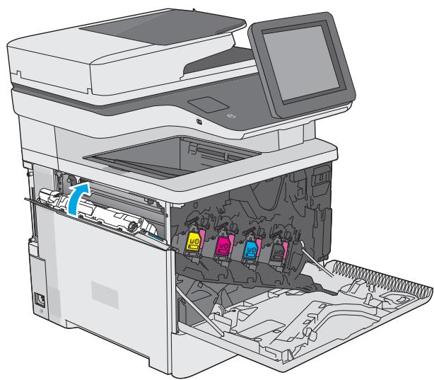 HP COLORJET ENTERPRISE M577F - Retrait et remplacement de l'unité de récapération du toner - 6