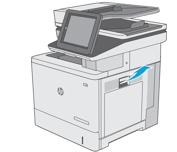 HP COLORJET ENTERPRISE M577F - Elimination des bourges papier dans le bac 2 - 1