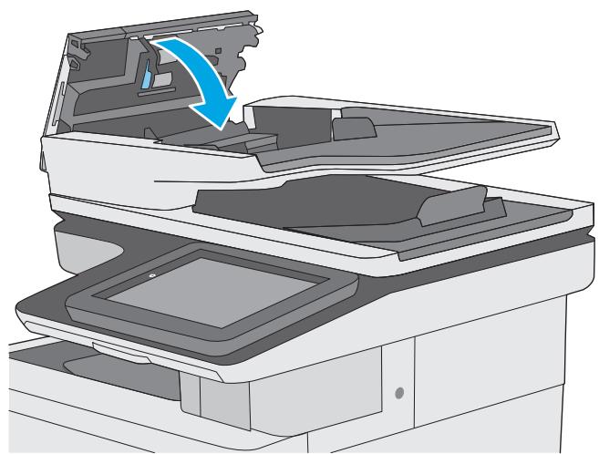 HP COLORJET ENTERPRISE M577F - Nettoyage des rouleaux et le tampon de séparation du bac d'alimentation. - 4