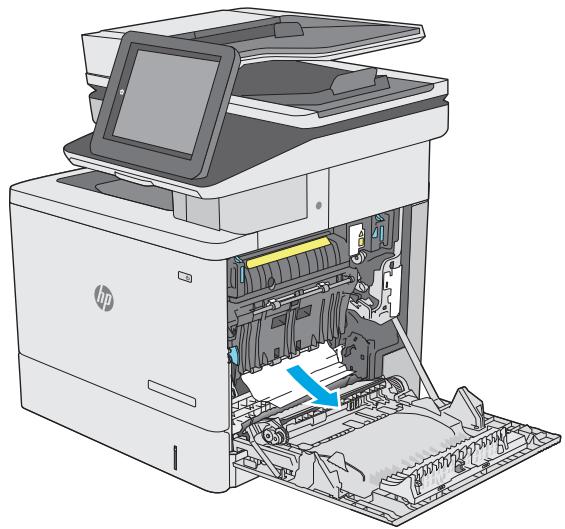 HP COLORJET ENTERPRISE M577F - Elimination des bourges papier dans le bac 2 - 6