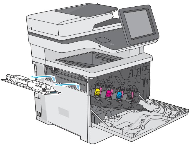 HP COLORJET ENTERPRISE M577F - Retrait et remplacement de l'unité de récapération du toner - 3