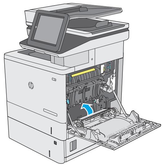 HP COLORJET ENTERPRISE M577F - Suppression des bourrages papier dans les bacs de 550 feuilles en option - 13