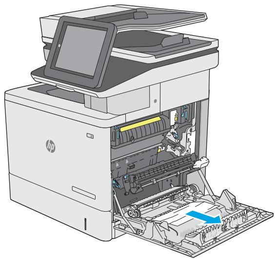 HP COLORJET ENTERPRISE M577F - Suppression des bourrages papier au niveau de la porte droite et de la zone de l'unité de fusion - 14