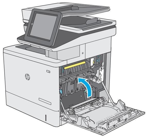 HP COLORJET ENTERPRISE M577F - Suppression des bourrages papier au niveau de la porte droite et de la zone de l'unité de fusion - 5