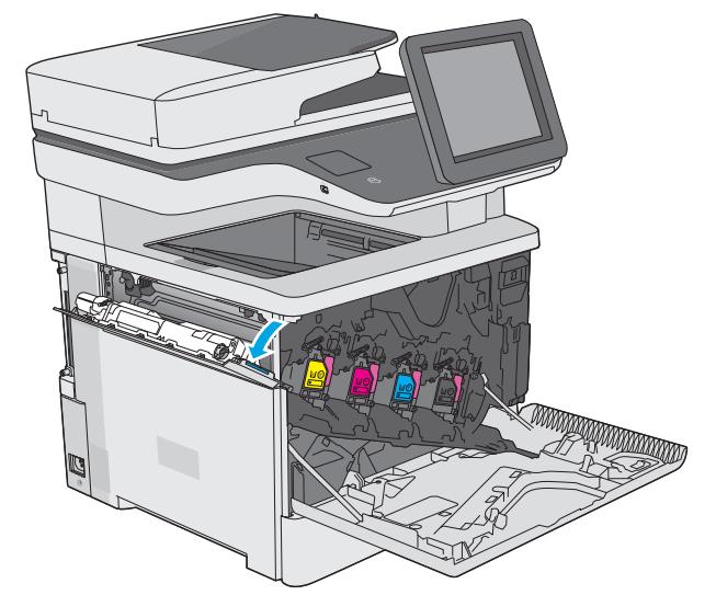 HP COLORJET ENTERPRISE M577F - Retrait et remplacement de l'unité de récapération du toner - 2