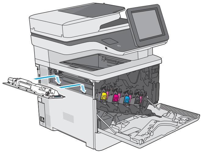 HP COLORJET ENTERPRISE M577F - Retrait et remplacement de l'unité de récapération du toner - 5