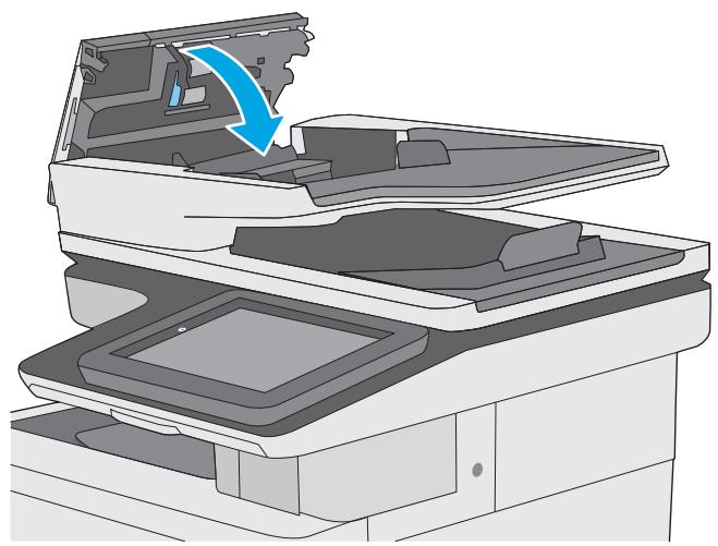 HP COLORJET ENTERPRISE M577F - Nettoyage des rouleaux et le tampon de séparation du bac d'alimentation. - 4
