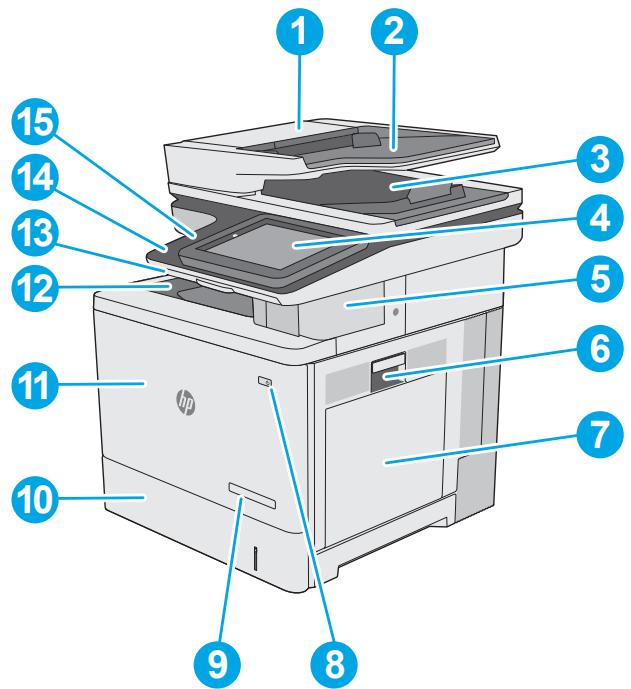 HP COLORJET ENTERPRISE M577F - Vues de l'imprimante - 1