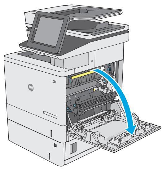 HP COLORJET ENTERPRISE M577F - Suppression des bourrages papier dans les bacs de 550 feuilles en option - 8