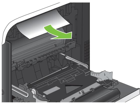 HP LASERJET CM3530FS - Suppression des bourrages dans la porte droite - 2