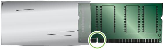 HP LASERJET CM3530FS - Installation d'un module DIMM de mémoire DDR - 7