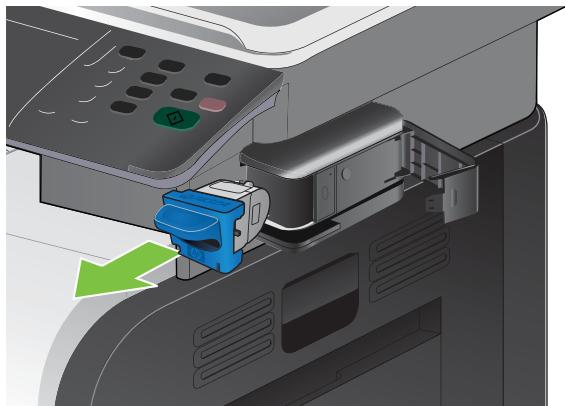 HP LASERJET CM3530FS - Chargement d'agrafes - 2