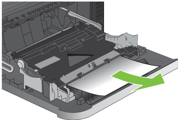 HP LASERJET CM3530FS - Suppression des bourrages dans la porte droite - 3