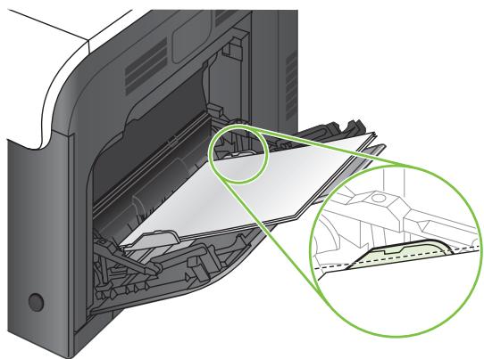 HP LASERJET CM3530FS - Chargement du bac 1 - 5